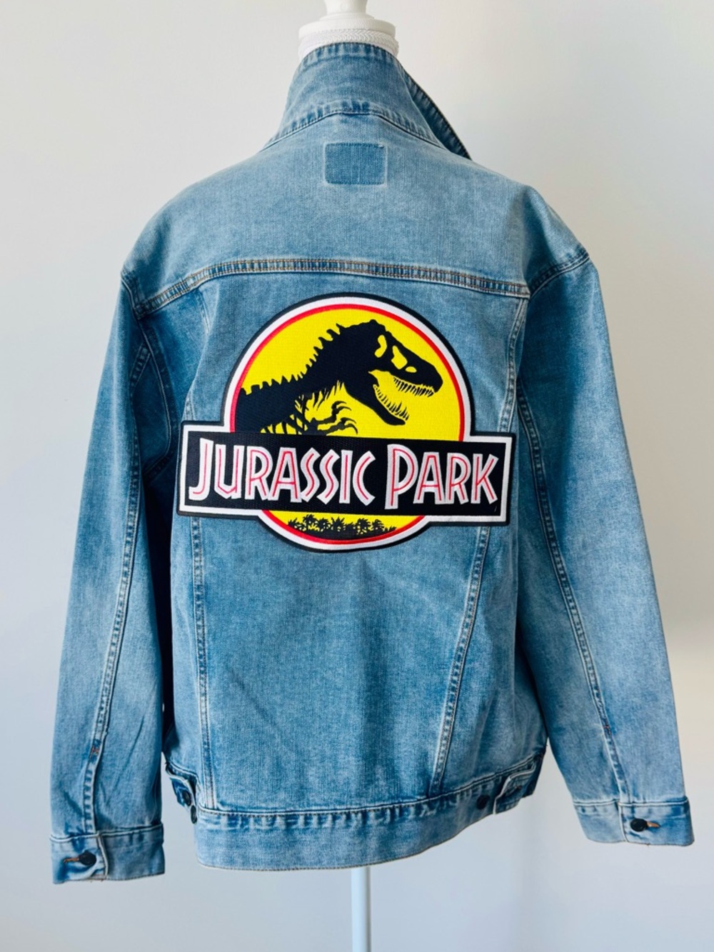 Jurassic Park Oversized Denim Jacket 🦕